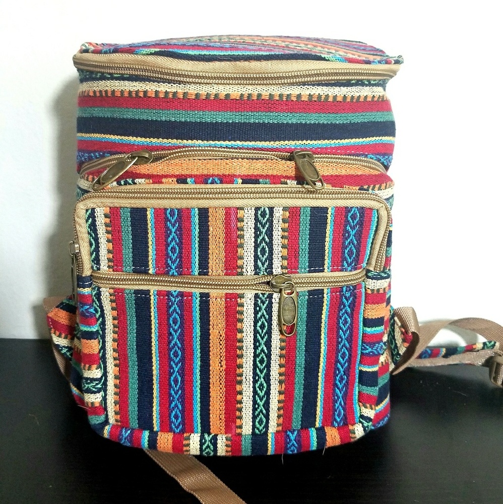 MOVING SALE FINAL PRICE Handmade brand new bohemian mini backpack